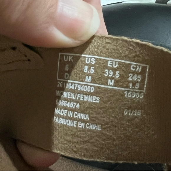 Clarks Women’s 8.5 Stasha Hale Wedge Slingback Sandal Platform Shoes - Picture 7 of 7